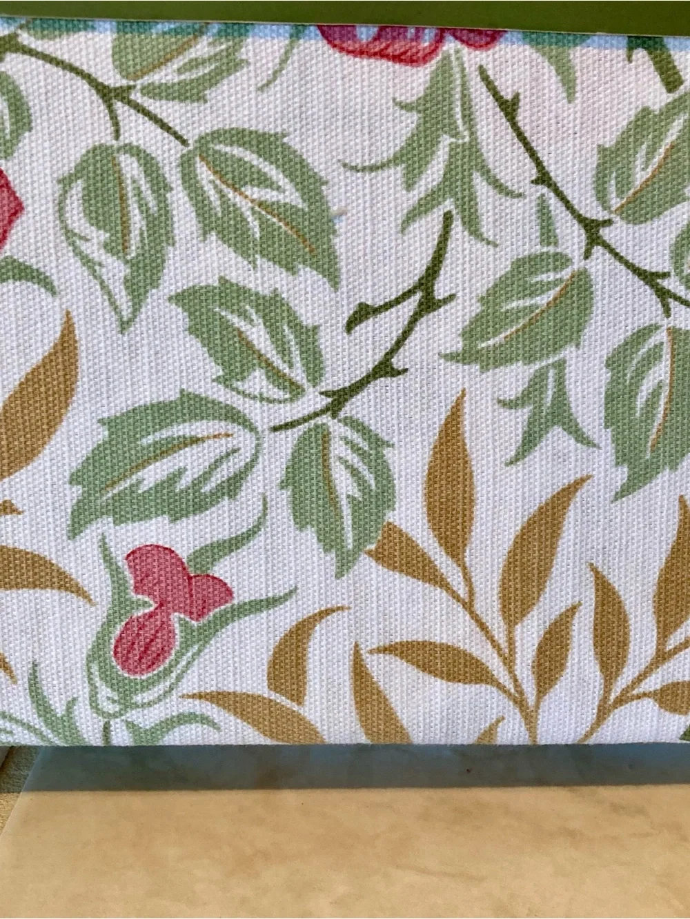 NWT Morris and Company brand 72” x 72” shower curtain in Sweet Briar pattern